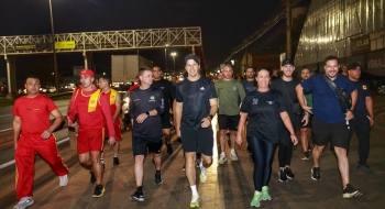 Daniel Vilela participa da Caminhada da Fé e destaca apoio do Governo de Goiás aos romeiros